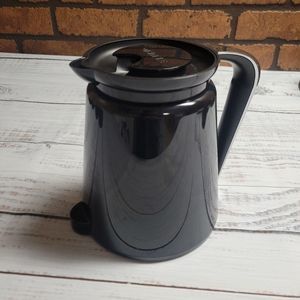 Keurig 2.0 Black K-Carafe Pitcher‎ & Lid Coffee Pot Replacement-Stainless Handle